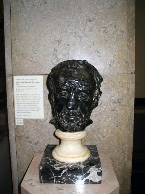 WikiOO.org - Enciclopedia of Fine Arts - Pictura, lucrări de artă François Auguste René Rodin - Old man's face