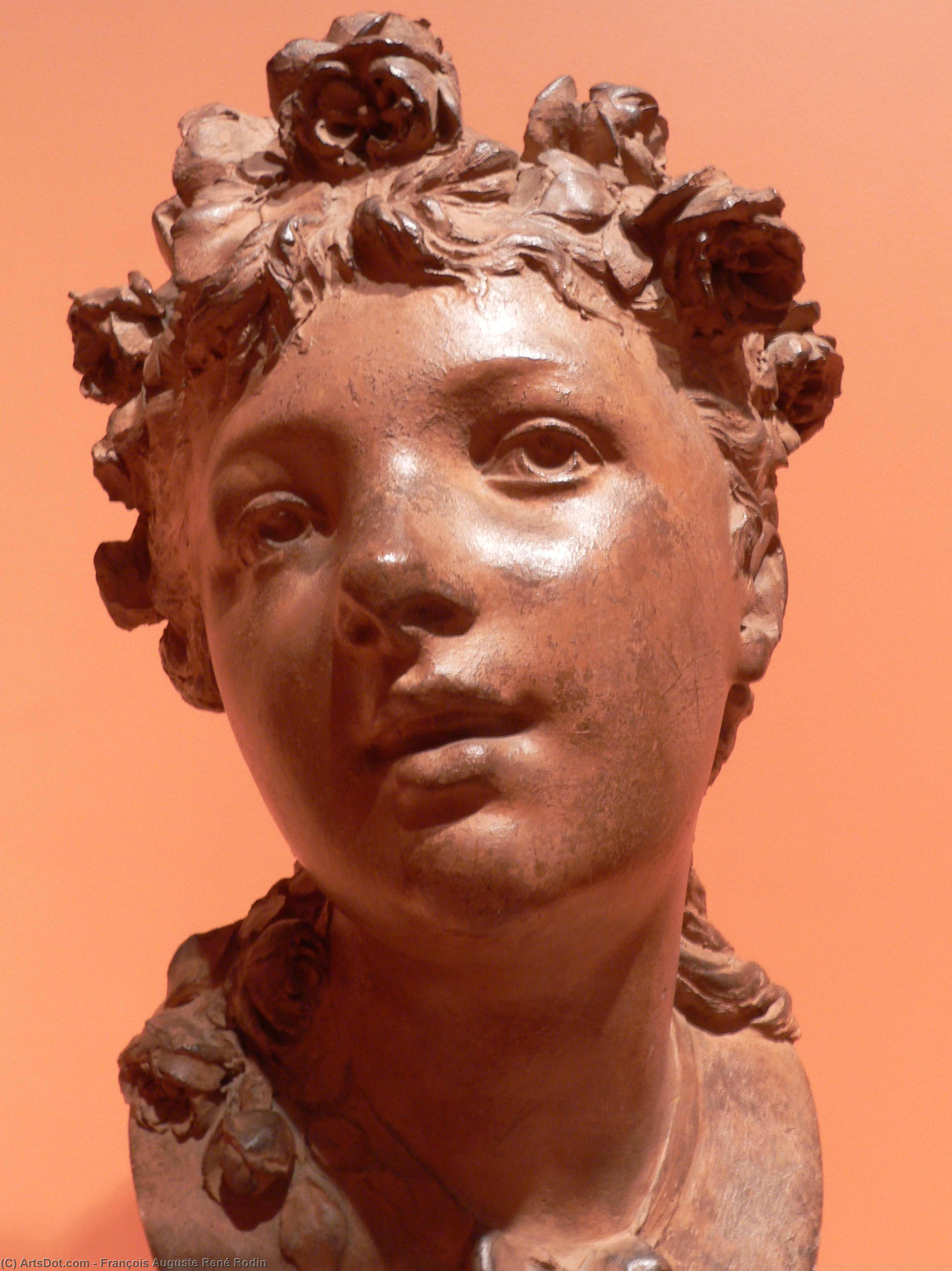 WikiOO.org - Encyclopedia of Fine Arts - Maľba, Artwork François Auguste René Rodin - Suzon