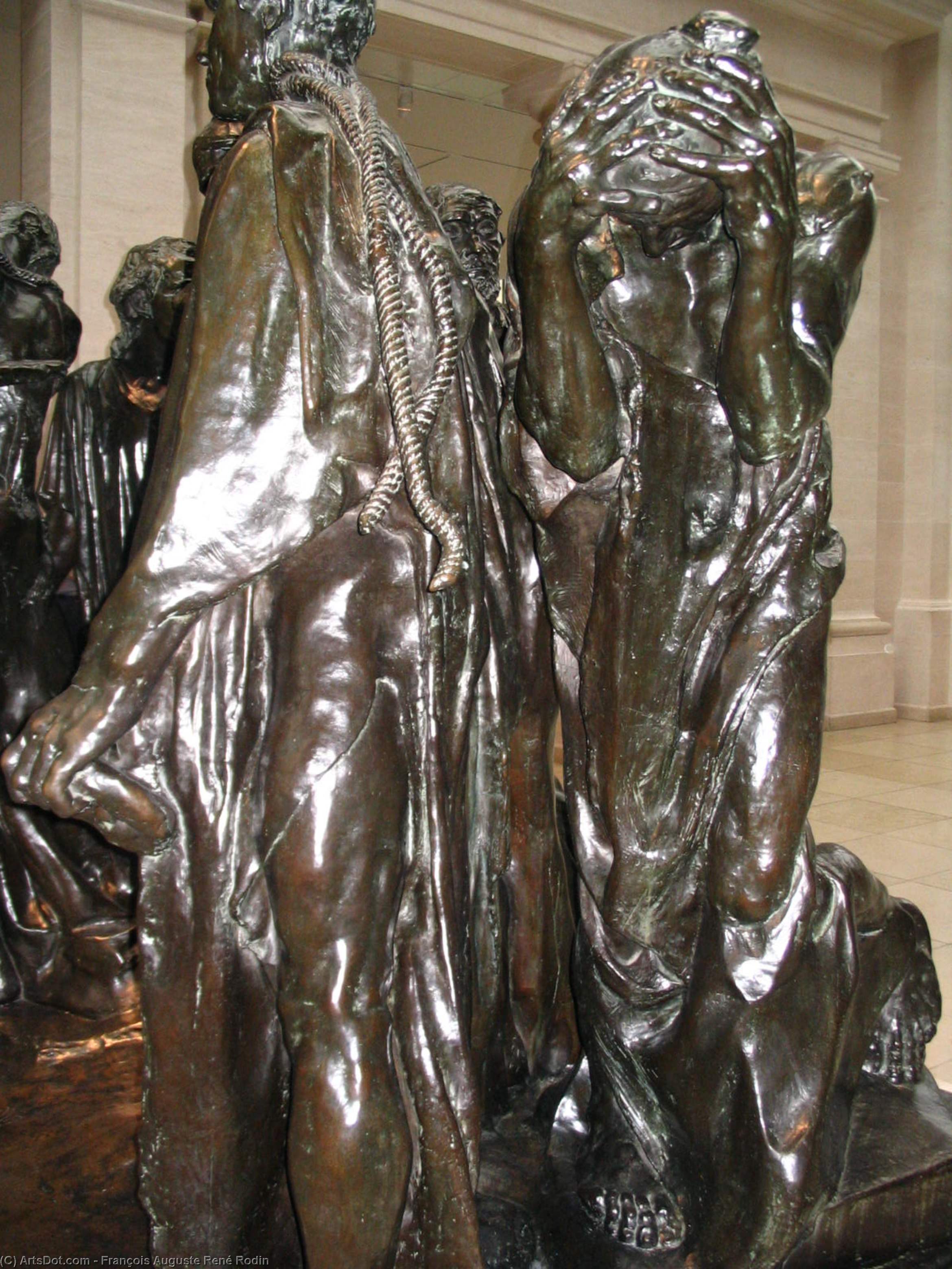 WikiOO.org - Encyclopedia of Fine Arts - Maleri, Artwork François Auguste René Rodin - The Burghers of Calais