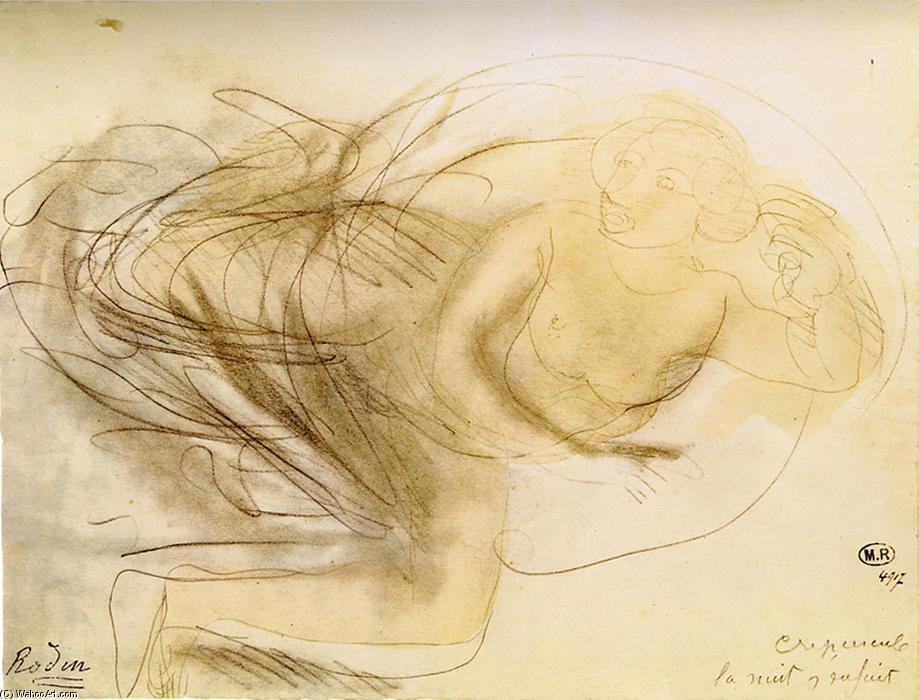 Wikioo.org – La Enciclopedia de las Bellas Artes - Pintura, Obras de arte de François Auguste René Rodin - Intitulado