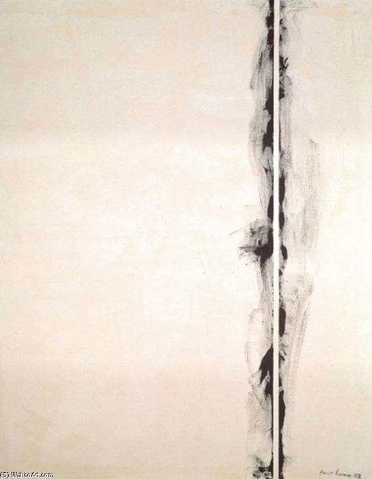 Wikioo.org - The Encyclopedia of Fine Arts - Painting, Artwork by Barnett Newman - The Station of the Cross - First Station