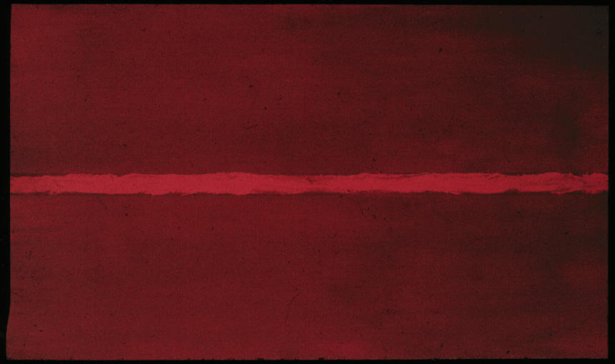 Wikioo.org - The Encyclopedia of Fine Arts - Painting, Artwork by Barnett Newman - Onement I
