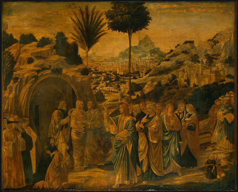 Wikioo.org - The Encyclopedia of Fine Arts - Painting, Artwork by Benozzo Gozzoli - The Raising of Lazarus