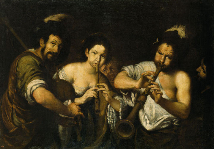 Wikioo.org - The Encyclopedia of Fine Arts - Painting, Artwork by Bernardo Strozzi - Concert