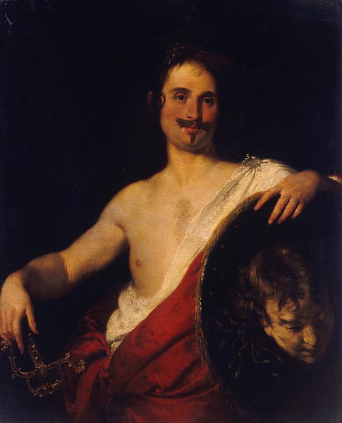 Wikioo.org - The Encyclopedia of Fine Arts - Painting, Artwork by Bernardo Strozzi - Portrait of Giovan Donato Correggio