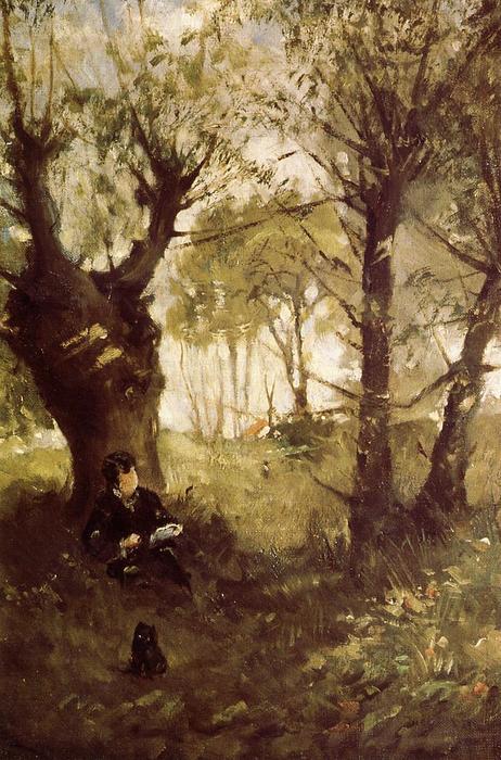 WikiOO.org - Encyclopedia of Fine Arts - Maľba, Artwork Berthe Morisot - The Old Track to Auvers
