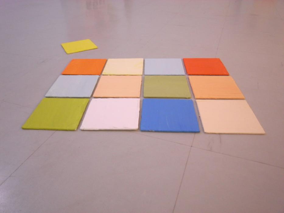 Wikioo.org - The Encyclopedia of Fine Arts - Painting, Artwork by Carl Andre - Magnesium-Zinc Plain