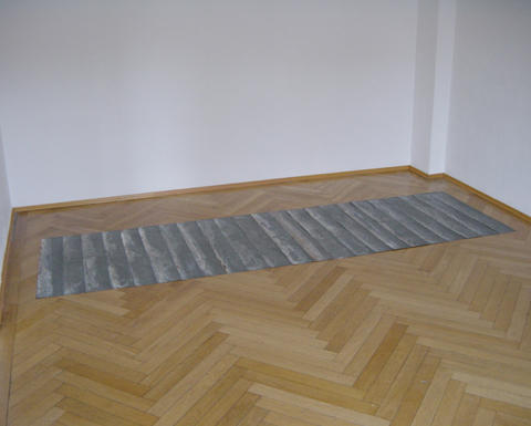 Wikioo.org - The Encyclopedia of Fine Arts - Painting, Artwork by Carl Andre - Corduroy Road