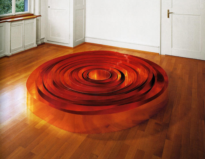 Wikioo.org - The Encyclopedia of Fine Arts - Painting, Artwork by Carl Andre - Copper Galaxy