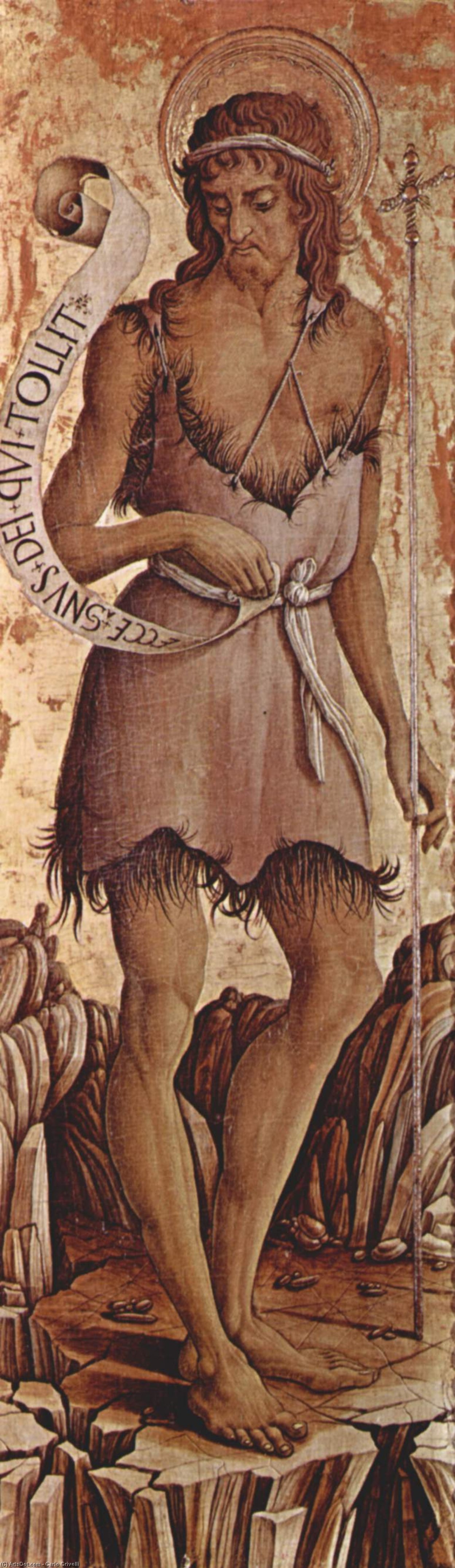 Wikioo.org - สารานุกรมวิจิตรศิลป์ - จิตรกรรม Carlo Crivelli - Saint John the Baptist