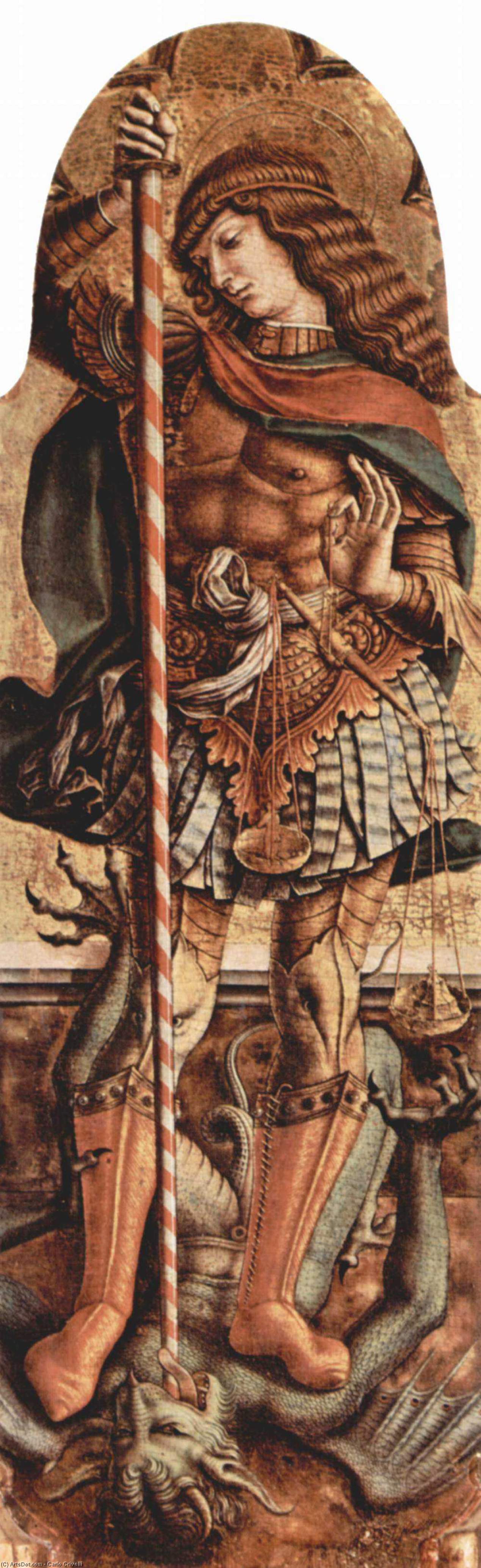 Wikioo.org - The Encyclopedia of Fine Arts - Painting, Artwork by Carlo Crivelli - Saint Roch