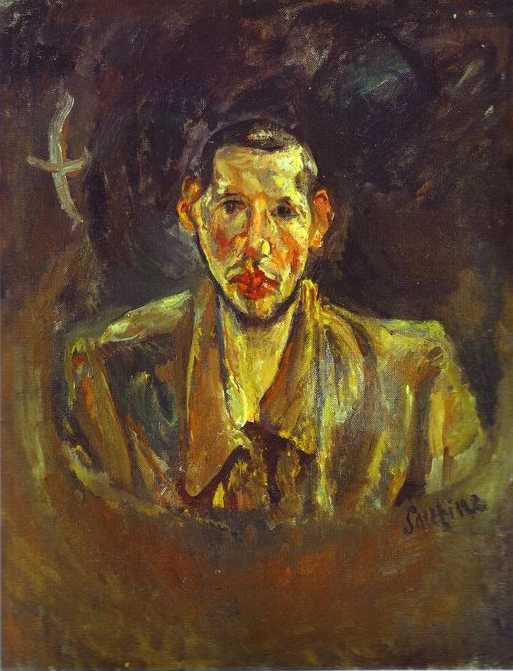 Wikioo.org - The Encyclopedia of Fine Arts - Painting, Artwork by Chaim Soutine - Self Portrait with Beard
