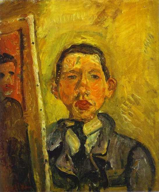 Wikioo.org - The Encyclopedia of Fine Arts - Painting, Artwork by Chaim Soutine - Self Portrait