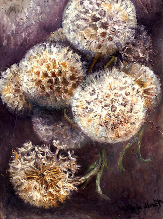 WikiOO.org - Enciklopedija dailės - Tapyba, meno kuriniai Claude Monet - Dandelions