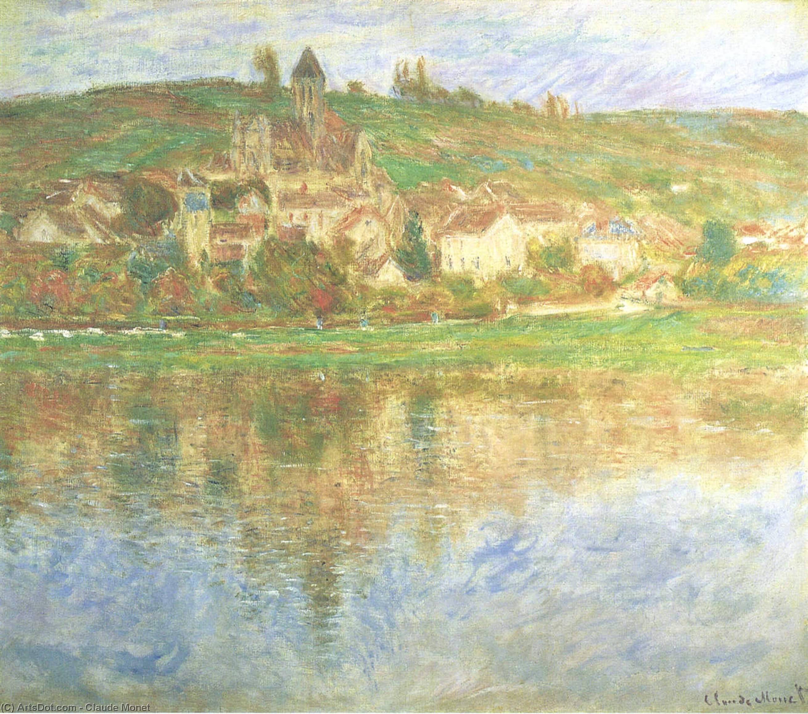 Wikioo.org - Die Enzyklopädie bildender Kunst - Malerei, Kunstwerk von Claude Monet - Vetheuil