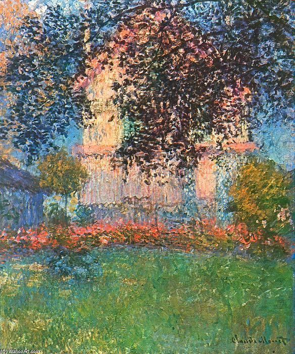 WikiOO.org - Enciclopedia of Fine Arts - Pictura, lucrări de artă Claude Monet - The Artist's House in Argenteuil