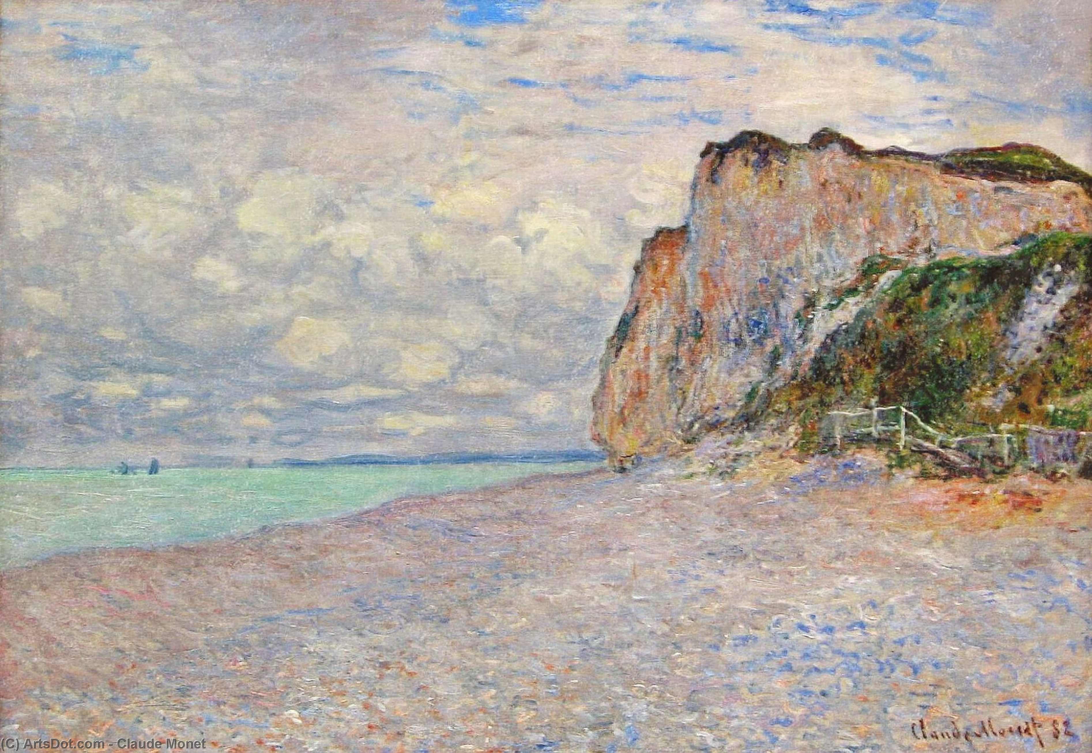WikiOO.org - Енциклопедія образотворчого мистецтва - Живопис, Картини
 Claude Monet - Cliffs near Dieppe