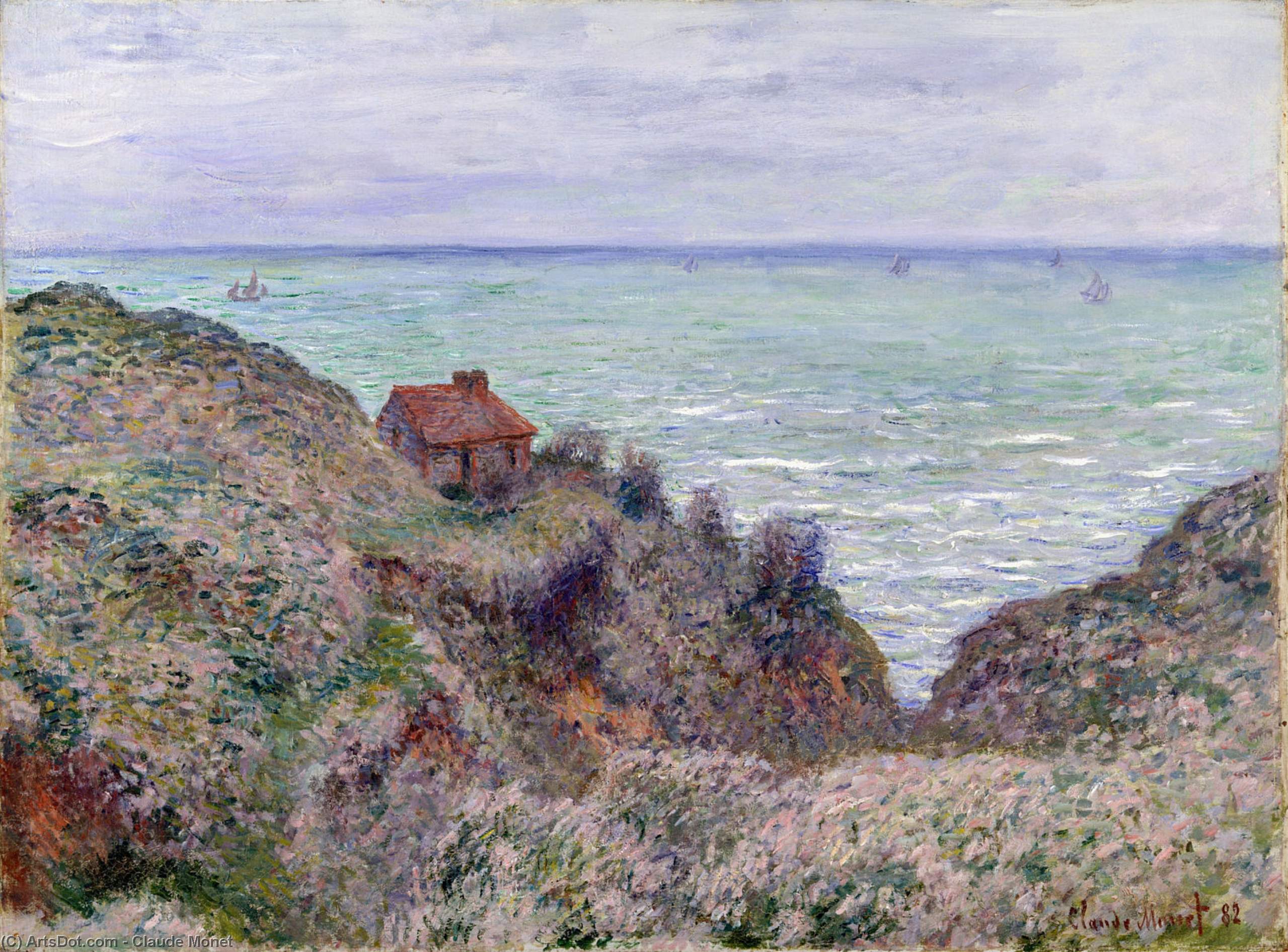 Wikioo.org – L'Enciclopedia delle Belle Arti - Pittura, Opere di Claude Monet - dogana Casa