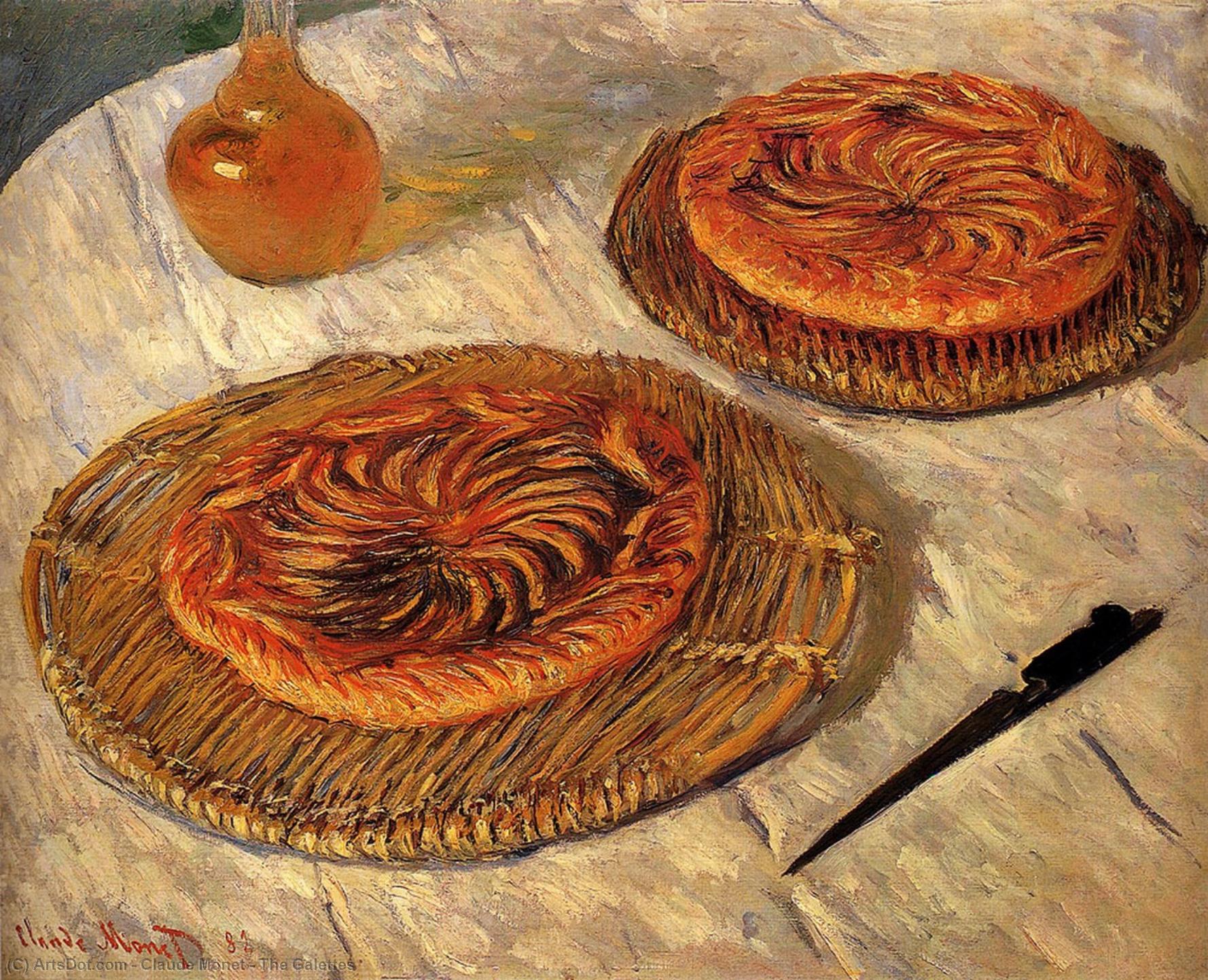 WikiOO.org – 美術百科全書 - 繪畫，作品 Claude Monet - 该Galettes