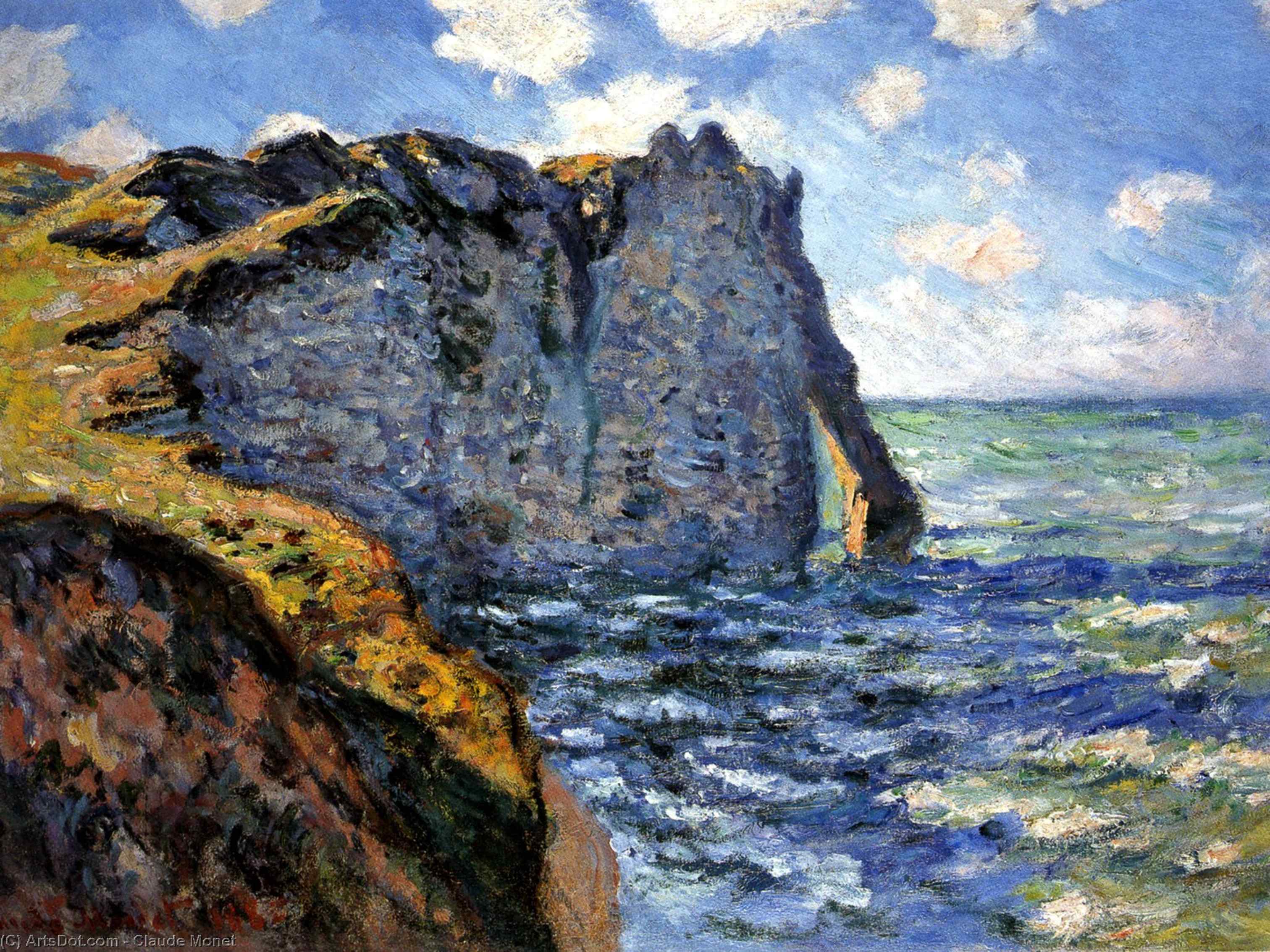 Wikioo.org - The Encyclopedia of Fine Arts - Painting, Artwork by Claude Monet - The Manneport