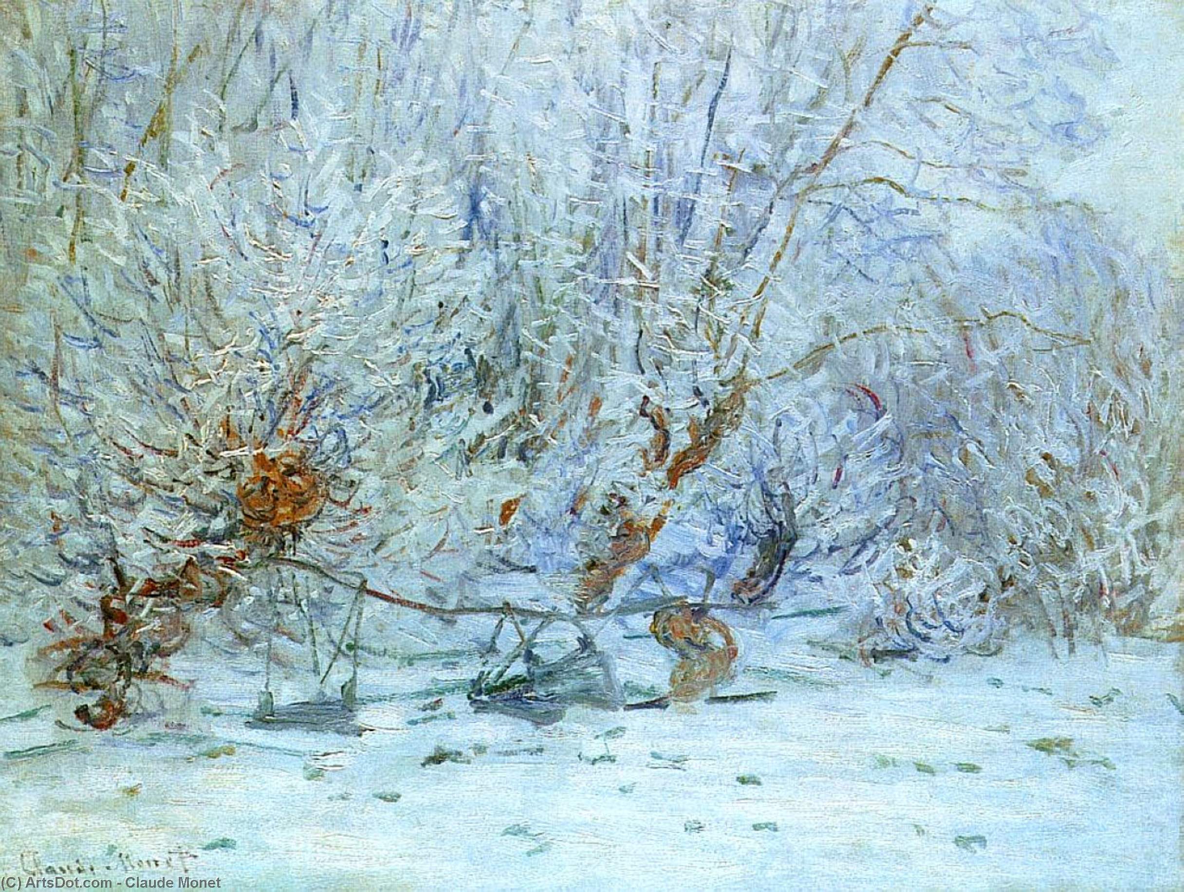 Wikioo.org - The Encyclopedia of Fine Arts - Painting, Artwork by Claude Monet - The Frost