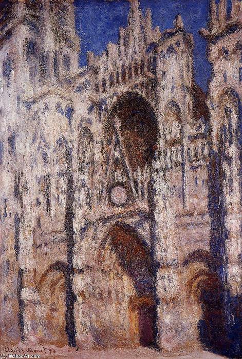 Wikioo.org - The Encyclopedia of Fine Arts - Painting, Artwork by Claude Monet - Rouen Cathedral 01