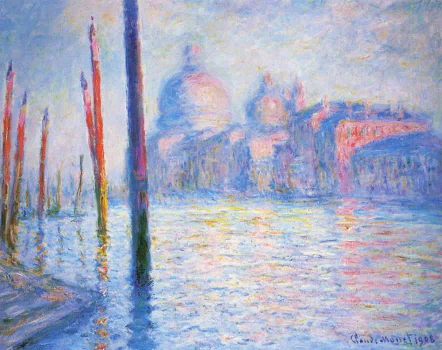 Wikioo.org - The Encyclopedia of Fine Arts - Painting, Artwork by Claude Monet - The Grand Canal 02