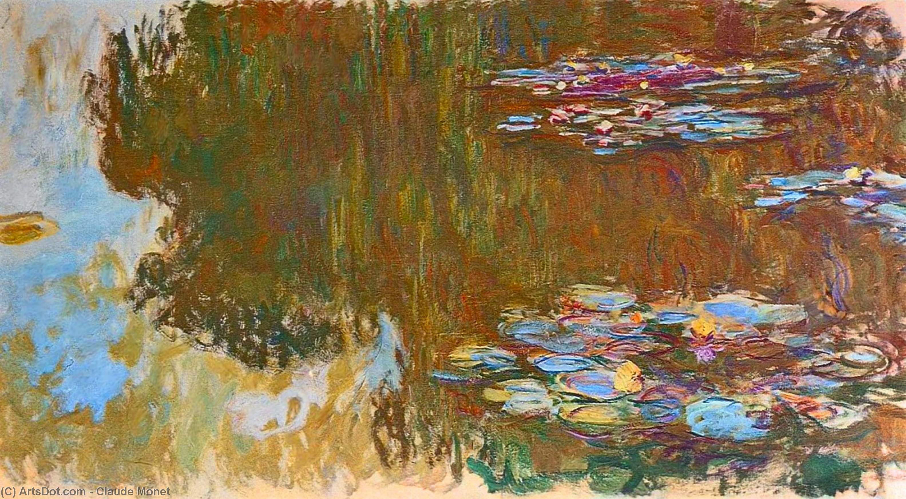 Wikioo.org - The Encyclopedia of Fine Arts - Painting, Artwork by Claude Monet - Water Lilies (67)