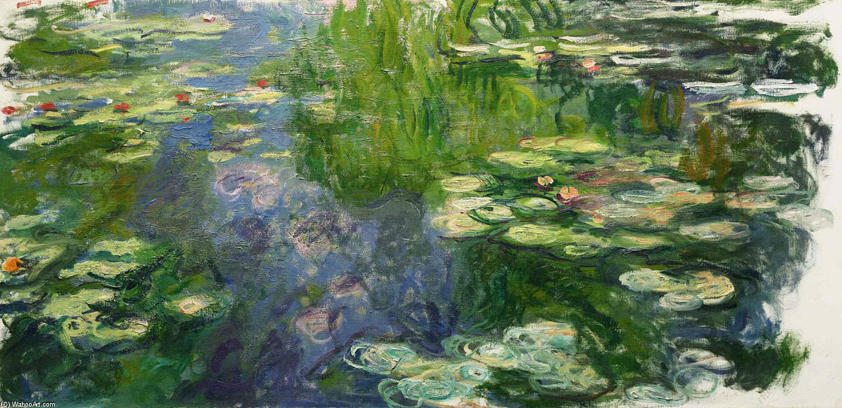 WikiOO.org - אנציקלופדיה לאמנויות יפות - ציור, יצירות אמנות Claude Monet - Water Lilies (68)