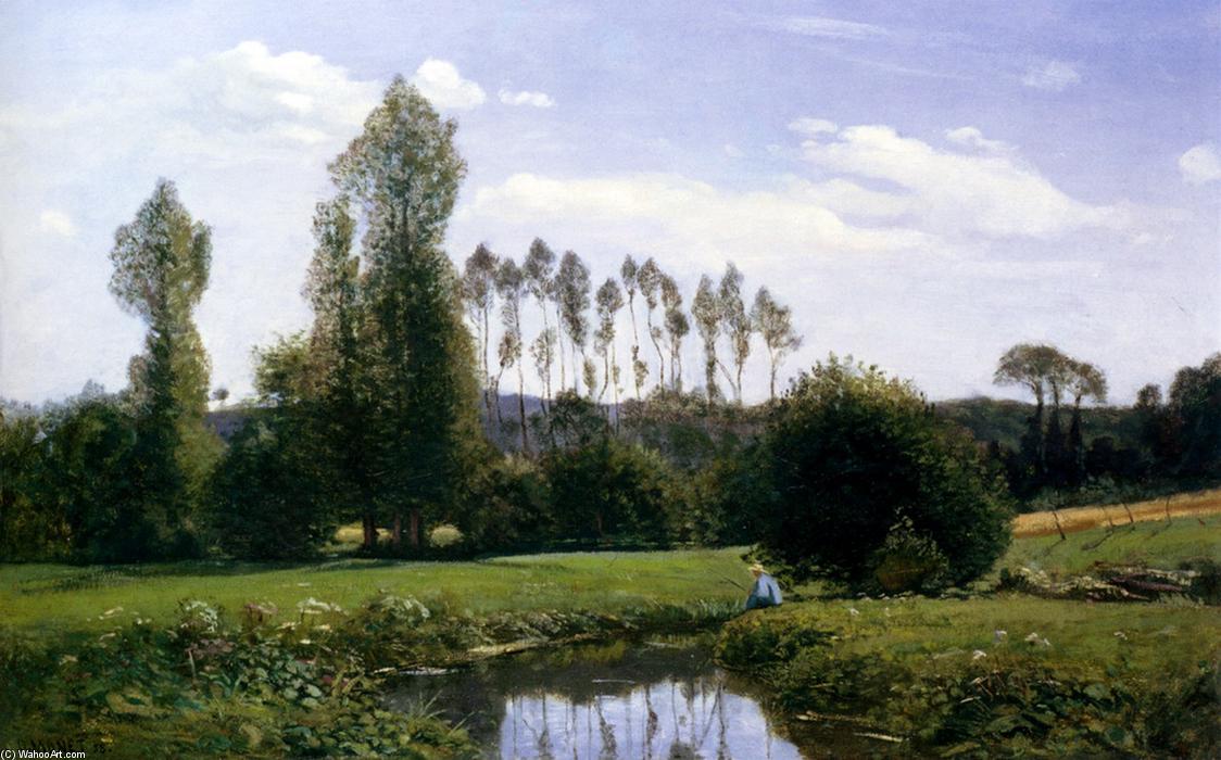 Wikioo.org - Encyklopedia Sztuk Pięknych - Malarstwo, Grafika Claude Monet - View At Rouelles Le Havre