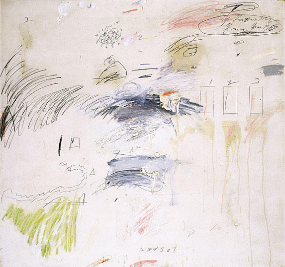 Wikioo.org - The Encyclopedia of Fine Arts - Painting, Artwork by Cy Twombly - Untitled, Rome