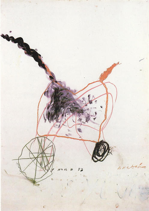 Wikioo.org - The Encyclopedia of Fine Arts - Painting, Artwork by Cy Twombly - Anabasis