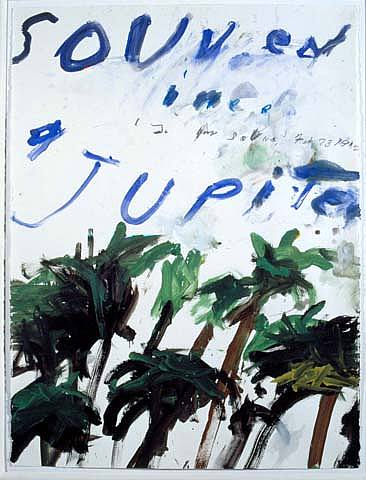 Wikioo.org - The Encyclopedia of Fine Arts - Painting, Artwork by Cy Twombly - Souvenir