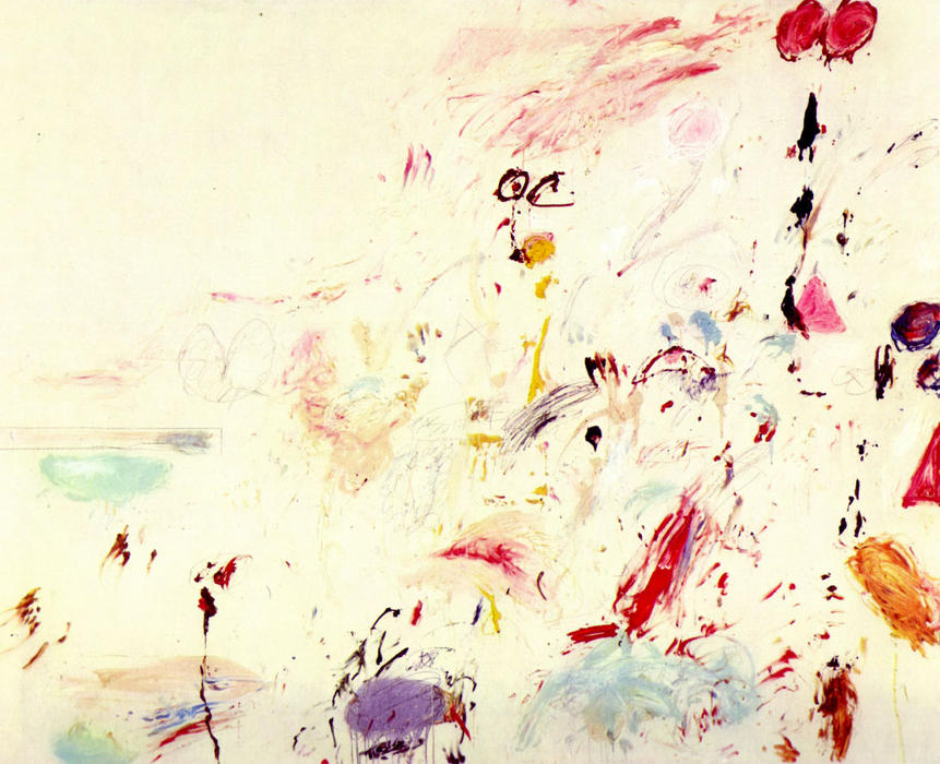 Wikioo.org - The Encyclopedia of Fine Arts - Painting, Artwork by Cy Twombly - Naples