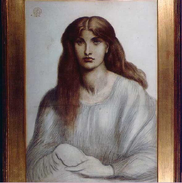 WikiOO.org - Енциклопедия за изящни изкуства - Живопис, Произведения на изкуството Dante Gabriel Rossetti - Alexa Wilding