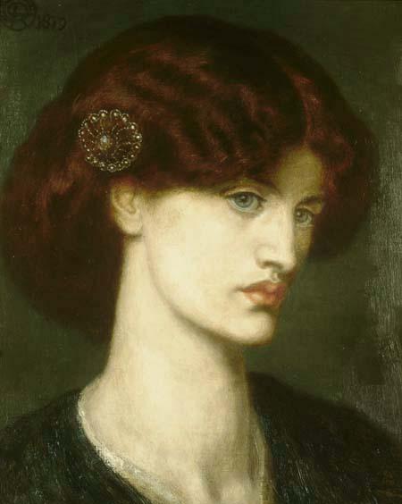 WikiOO.org - Enciclopédia das Belas Artes - Pintura, Arte por Dante Gabriel Rossetti - Beatrice