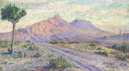 Wikioo.org - The Encyclopedia of Fine Arts - Painting, Artwork by David Davidovich Burliuk - Hot spring in New Mexico