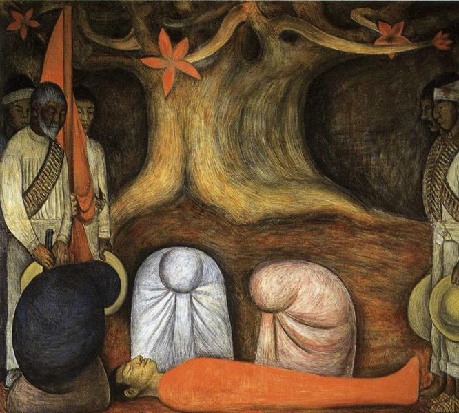 Wikioo.org - The Encyclopedia of Fine Arts - Painting, Artwork by Diego Rivera - The Perpetual Renewal of the Revolutionary Struggle