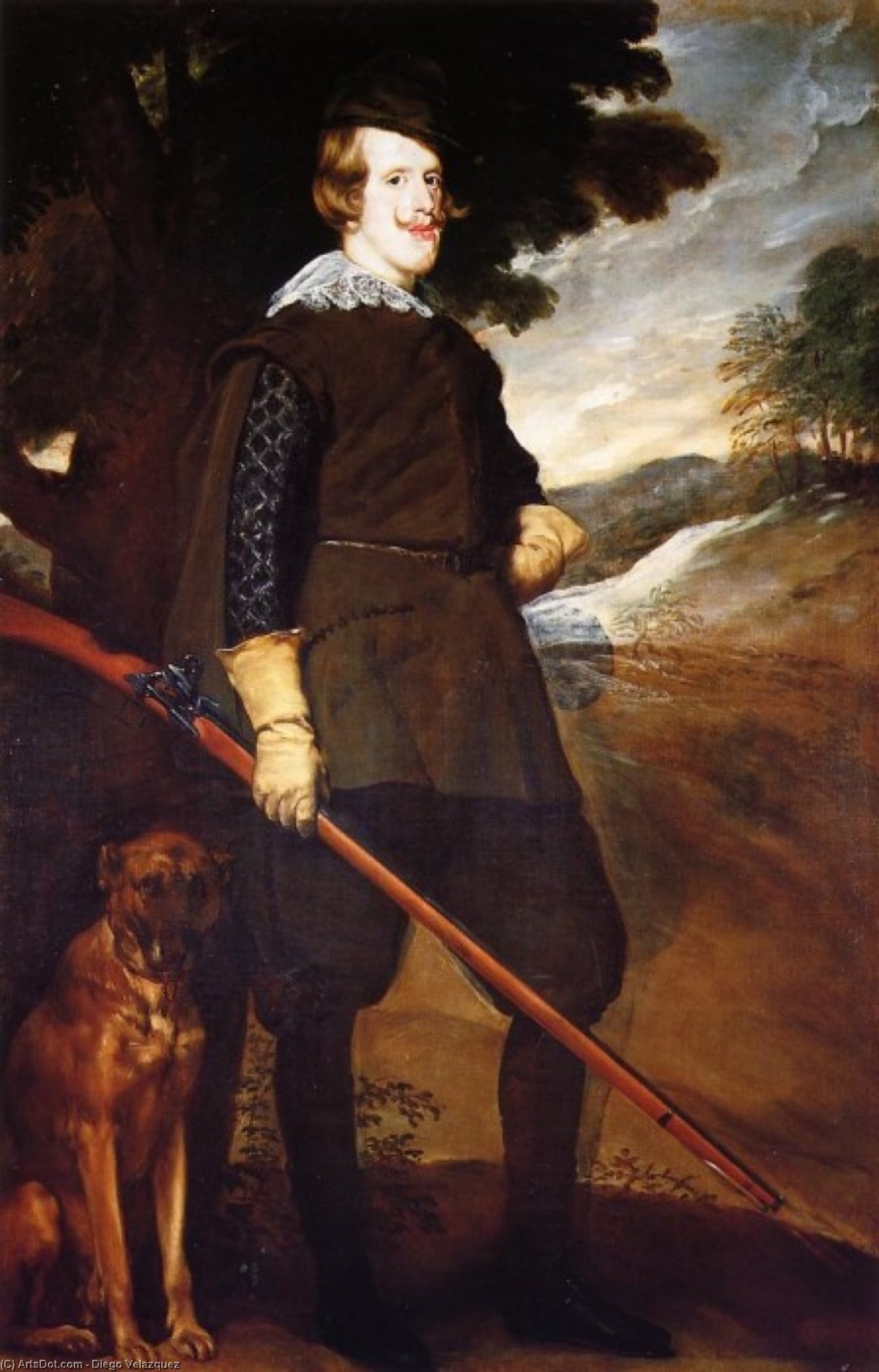 WikiOO.org - Encyclopedia of Fine Arts - Målning, konstverk Diego Velazquez - Philip IV King of Spain