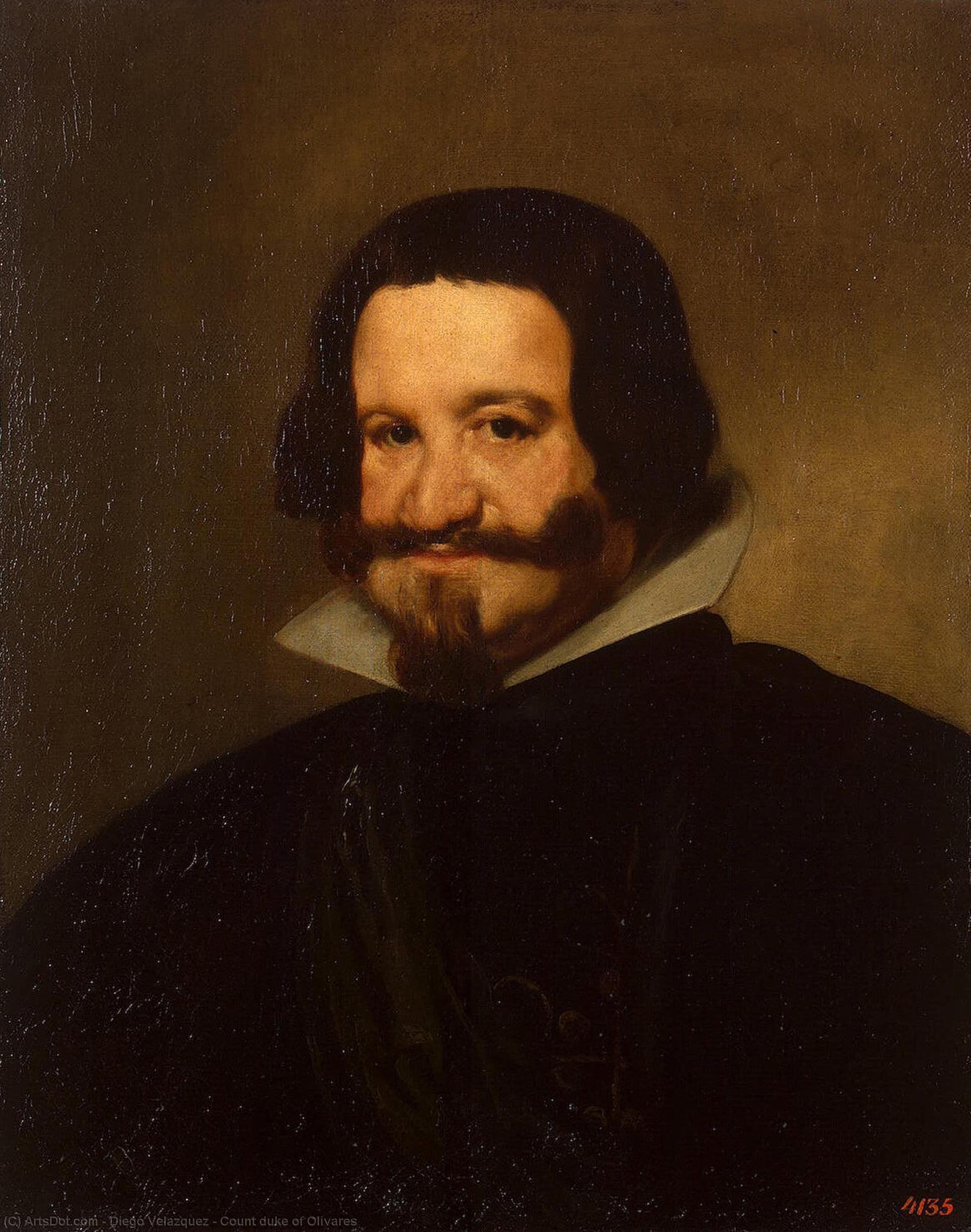 WikiOO.org - Encyclopedia of Fine Arts - Maľba, Artwork Diego Velazquez - Count duke of Olivares