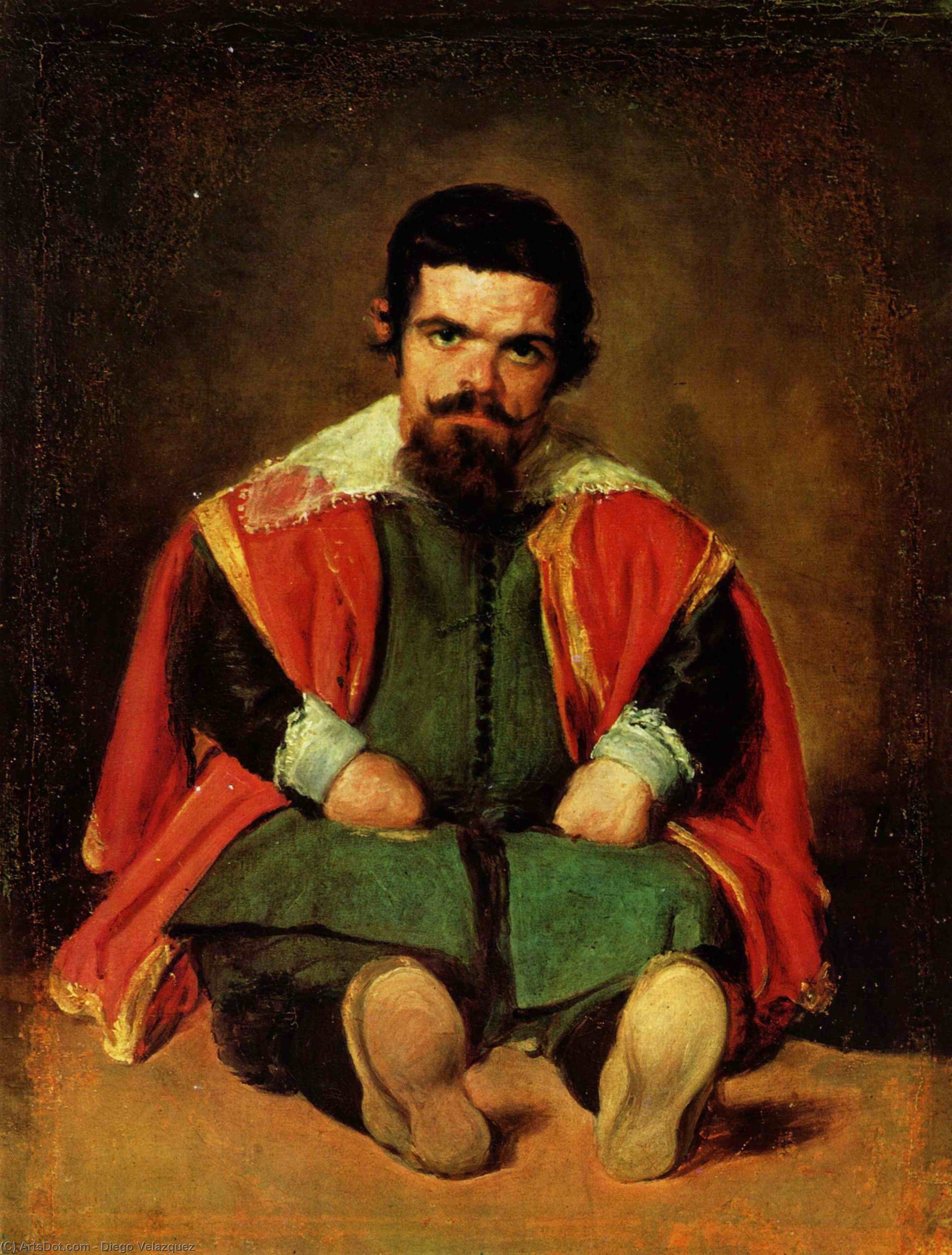 WikiOO.org - Enciklopedija likovnih umjetnosti - Slikarstvo, umjetnička djela Diego Velazquez - Don Sebastian de Morra