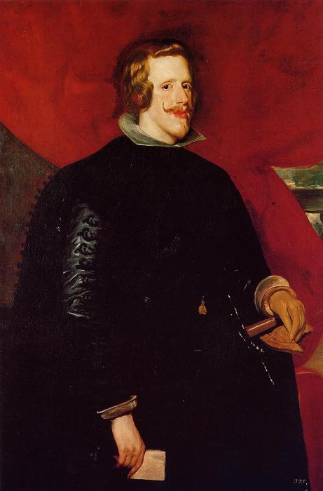 Wikioo.org - The Encyclopedia of Fine Arts - Painting, Artwork by Diego Velazquez - King Philip IV of Spain