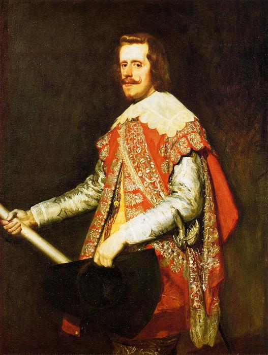 Wikioo.org - The Encyclopedia of Fine Arts - Painting, Artwork by Diego Velazquez - Philip IV, King of Spain
