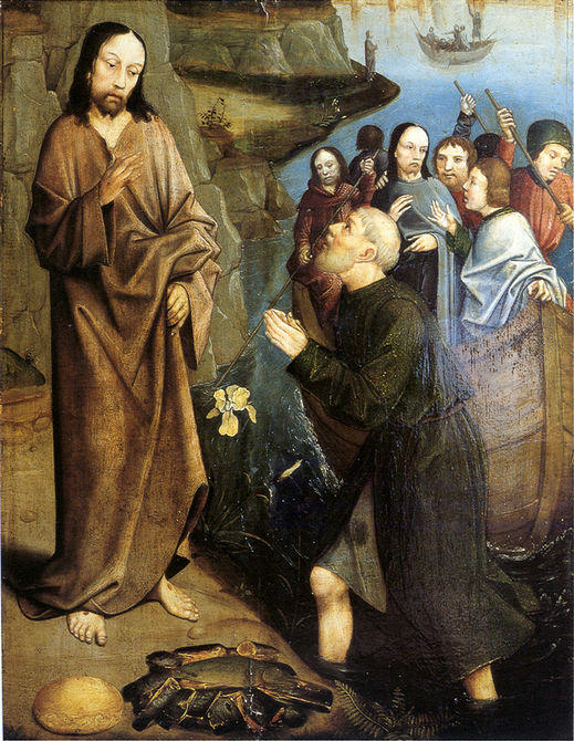 Wikioo.org - The Encyclopedia of Fine Arts - Painting, Artwork by Dierec Bouts - Third Appearance of Christ