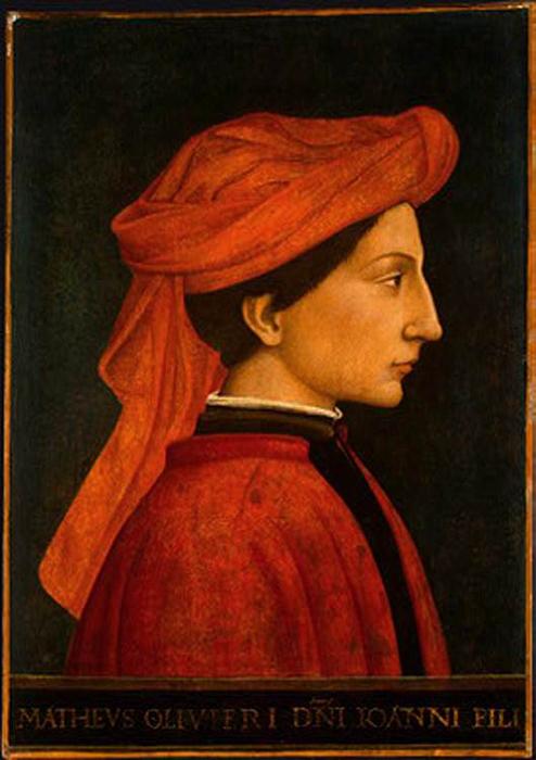 WikiOO.org - Encyclopedia of Fine Arts - Maľba, Artwork Domenico Veneziano - Matteo Olivieri