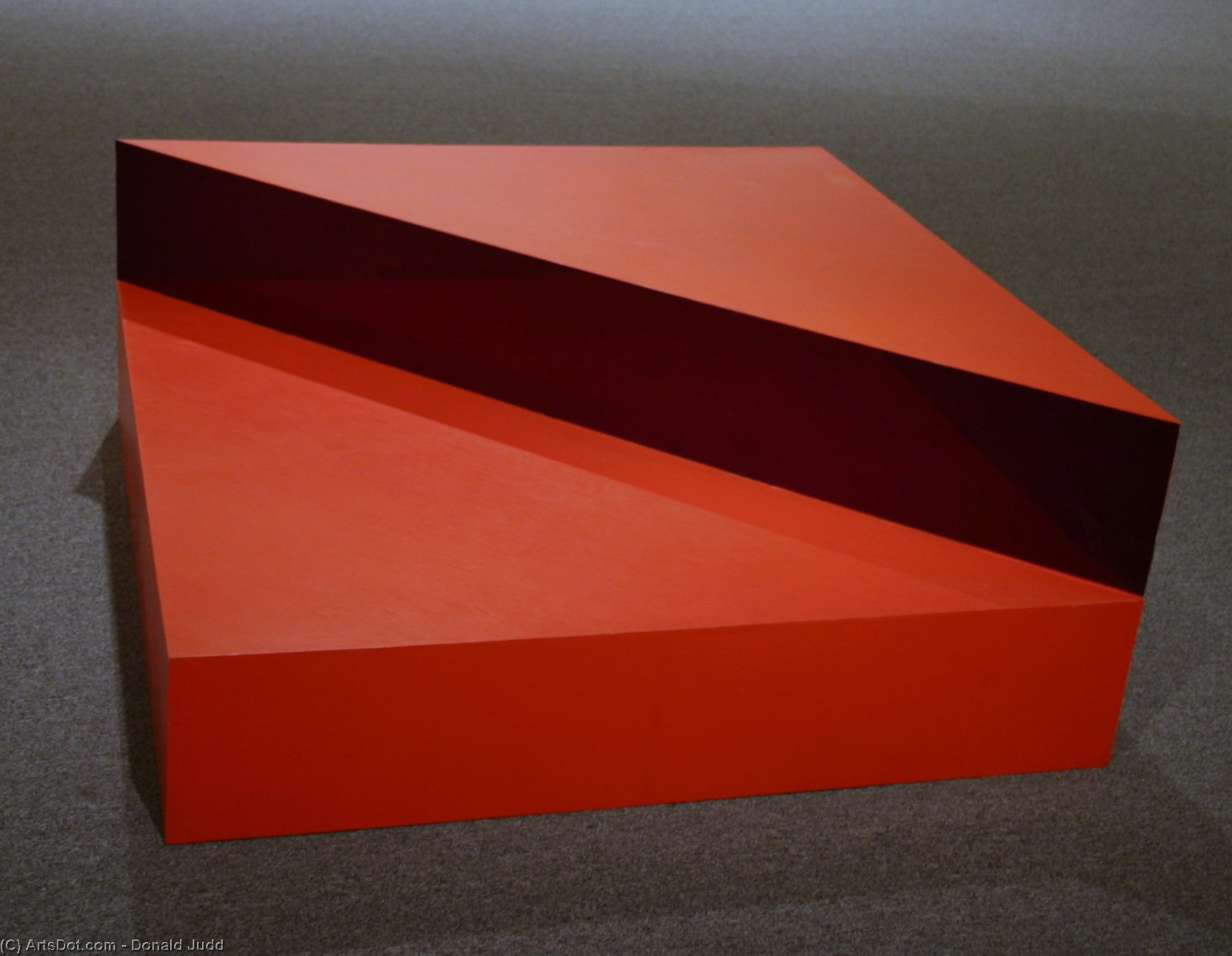 Wikioo.org - The Encyclopedia of Fine Arts - Painting, Artwork by Donald Judd - Untitled