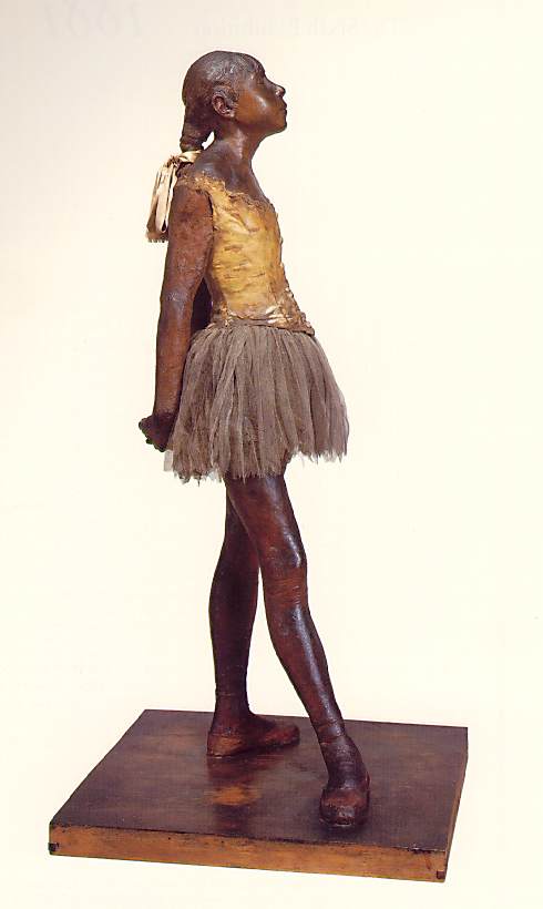 Wikioo.org - The Encyclopedia of Fine Arts - Painting, Artwork by Edgar Degas - Little Dancer, Fourteen Year Old