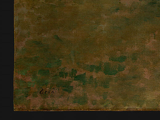 Wikioo.org - สารานุกรมวิจิตรศิลป์ - จิตรกรรม Edgar Degas - Before the Ballet (detail)