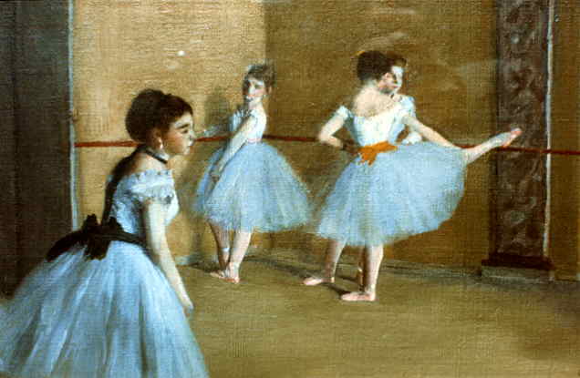 WikiOO.org - دایره المعارف هنرهای زیبا - نقاشی، آثار هنری Edgar Degas - Dance Opera
