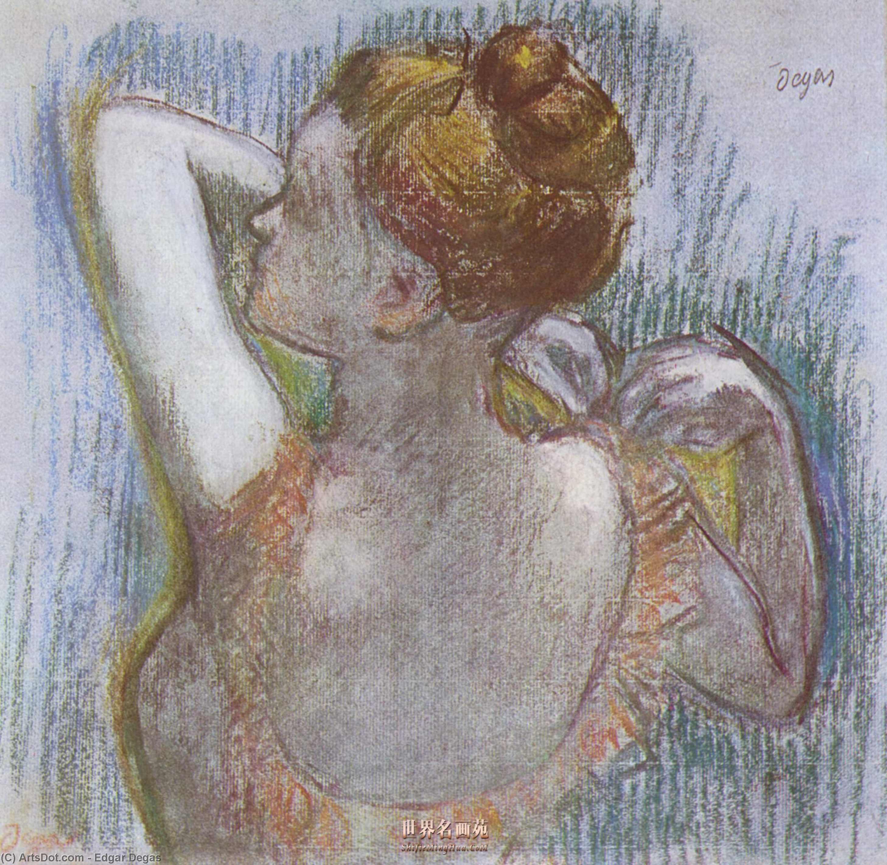 Wikioo.org - สารานุกรมวิจิตรศิลป์ - จิตรกรรม Edgar Degas - Dancer